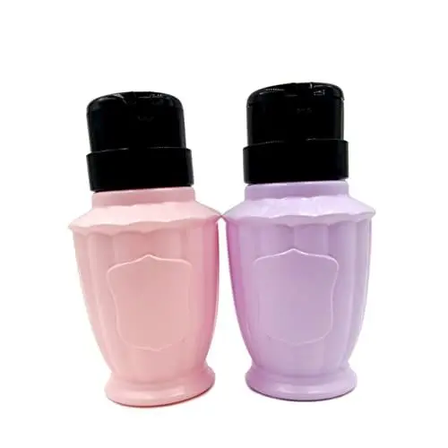 Produktbild: DRESSOOS Leerer Nagellackentferner Spender Mit Druckpumpe Nachfüllbare Kosmetische Flasche Für Nagelpflege Und Make up Entfernung Ideal Für Den Salon Und Die Heimnutzung
