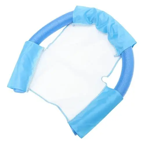 Produktbild: DRESSOOS Schwimmender Stuhl Nudel-Schwimmbecken Schwimmnudeln für Erwachsene Schwimmendes Liegennetz wasserliege schwimring Schwimmendes Netz für Liegestühle schwimmendes Stuhlnetz Epe Blue