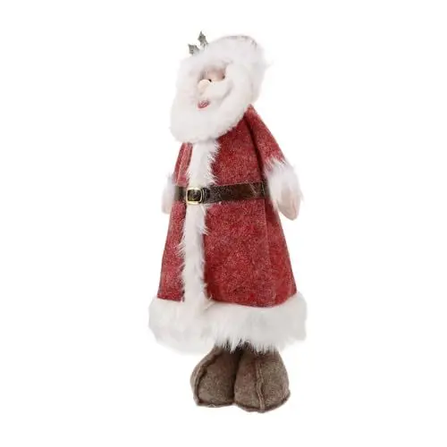 Produktbild: DRESSOOS Cartoon-weihnachtsmann-Figur Mit Ausziehbaren Beinen Weihnachtsmann-Statue Für Weihnachtsdekoration Spielzeug