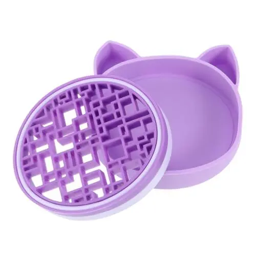 Produktbild: DRESSOOS Katzen-reinigungsbox Für Make-up-pinsel Aus Silikon – Pinselreinigermatte Zum Trocknen Und Ordnen