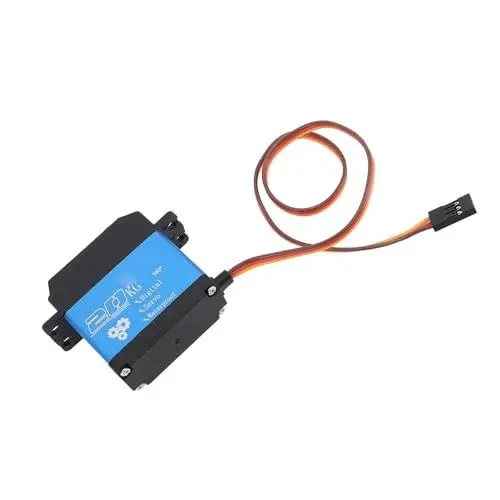 Produktbild: Drfeify 20 Kg RC-Servo, Ferngesteuertes Auto-Servo aus Aluminiumlegierung, RC-Standard-Servo für RC-Auto-Bootsroboter, DC4,8-6 V