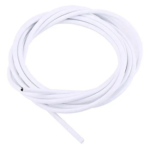 Produktbild: Drfeify 4 Mm Universal-Fahrrad-Schaltkabel, Tragbare Fahrrad-Schaltdrähte, Fahrrad-Schalthebel-Umwerferkabel für Rennrad-MTB-Fahrräder (White)