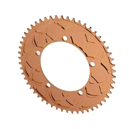 Produktbild: Drfeify Fahrradkettenblatt13BCD-KettenblattFahrrad-Einzelkettenblatt,Fahrradkettenblatt,130BCD-Kettenblatt Antioxidationsbeständiges Einzelkettenblatt CNC-Bearbeitung 130mm BCD 54T