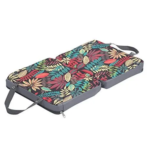 Produktbild: Drfeify Kniekissen, Memory Foam, Wasserdichtes Kniekissen, Dickes Kissen, Waschbare Kniematte, Kniebank für Camping, Gartenarbeit Im Freien (Grau + Farbe)