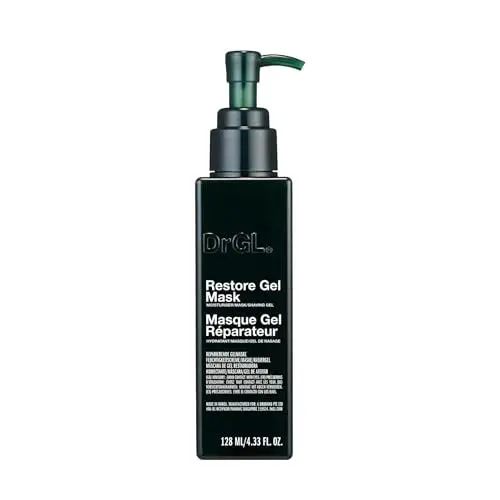 Produktbild: DrGL Regenerierende Feuchtigkeitsgel Maske Rasiergel | Intensiv regenerierende und feuchtigkeitsspendende Hautpflege | Anti-Aging und Aufhellende Pflegemaske | Verjüngert, Befeuchtet, Strafft, 128 ml
