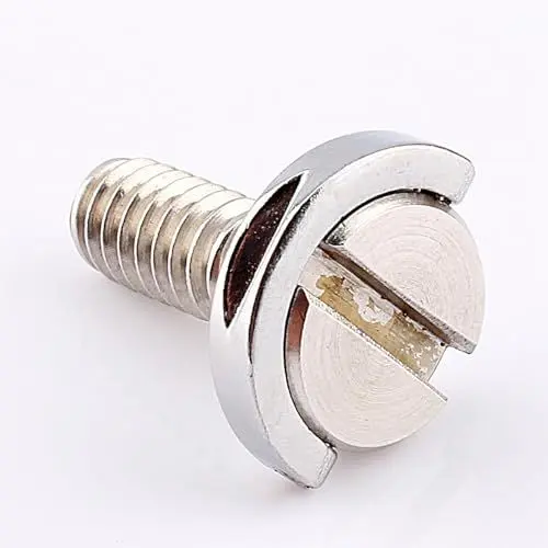 Produktbild: D-Ring-Befestigungsschraube, Edelstahl 1/4 Zoll D-Ring-Schraube für Kamerastativ Einbeinstativ, Robust, Rostfrei, Langlebig, Kameras Fest Befestigen, Kompatibel mit Kugelköpfen,