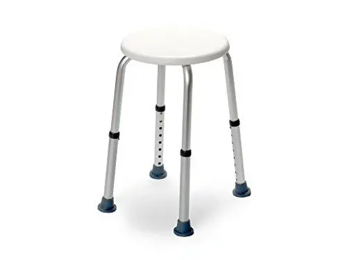 Produktbild: Drive Medical Duschhocker Dino, weiß, verstellbar