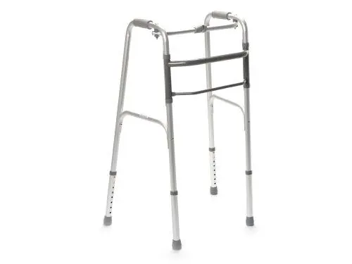 Produktbild: Drive Medical Gehgestell Gecko reziprok, silbergrau