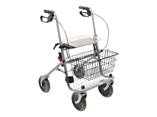 Produktbild: Drive Medical Kristallo Standard Gehhilfe, Silber