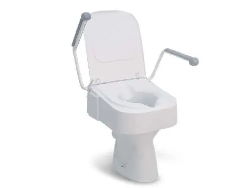 Produktbild: Drive Medical mit Armlehne, Toilettensitzerhöhung TSE 150, weiß