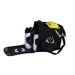 Produktbild: Driver13 Skischuhtasche mit Helmfach seit 2007 das Original mit über 40.000 Kunden, Bootbag für Deine Stiefel oder Snowboardboots (schwarz)