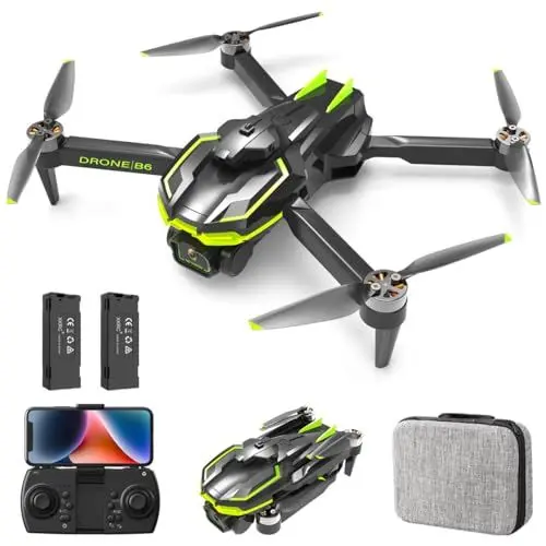 Produktbild: Drohne mit Kamera 1080P für Kinder und Erwachsene mit Bürstenlose Motor, Faltbar Quadcopter mit WiFi Übertragung, 35 mins Lange Flugzeit, Anfänger Drohne Spielzeug Geschenke für Jungen Mädchen