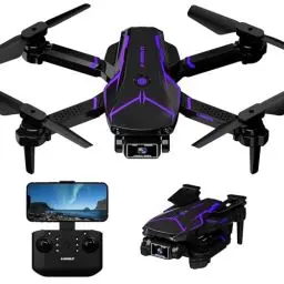 Produktbild: Mini Drohne mit Kamera HD 720P,X19 Kinderdrohne mit 2 Cameras,RC Quadcopter mit FPV WiFi Übertragung,Faltbar Drone mit Höhenhaltung für Erwachsene,3D Flip,Kopflosem Modus für Anfänger,2 Modulare Akkus