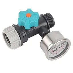 Produktbild: Druckminderer Wasser G3/4in Wasserdruckventil, Einstellbare Wasserdruckregler Wasserdruckminderer Druckminderventil Druckminderer mit Manometer Gewächs 140 psi/10 bar