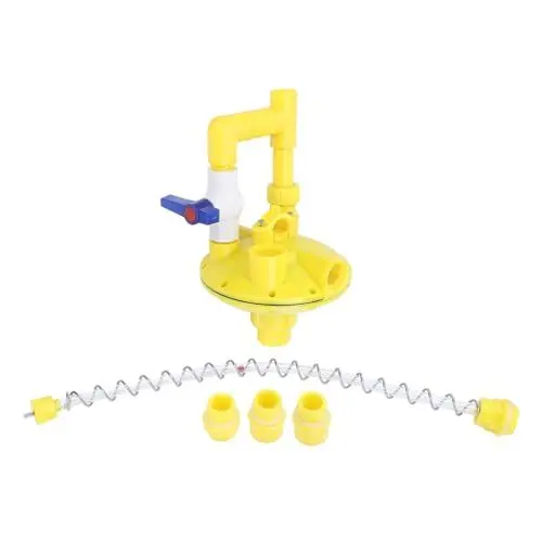 Produktbild: Druckregelventil-Kit, Automatisches Druckminderventil für Tränke-Wasserleitungsregler für Hühnerfütterungsgeräte in Geflügelhaltung