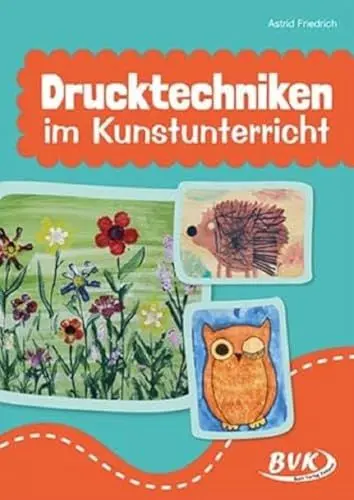 Produktbild: Drucktechniken im Kunstunterricht