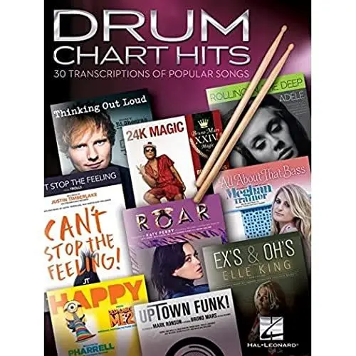 Produktbild: Drum Chart Hits -30 Transcriptions Of Popular Songs-: Noten, Sammelband für Schlagzeug