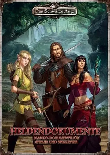 Produktbild: DSA5 - Heldendokumente - DSA5 Charakterbögen: DSA5 Charakterbögen (Das Schwarze Auge – Regelband)