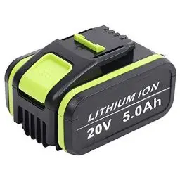 Produktbild: DSANKE 5000mAh Ersatzakku für Worx Akku WA3553 WA3556 WA3551.1 Li-ion Werkzeugakku 20V Kompatibel mit Worx 20V Geräte<strong>NOT for Landroid Vision M600 M800 Landroid M700:</strong> 