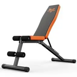 Produktbild: Dskeuzeew Verstellbare Hantelbank Klappbar Trainingsbank Schrägbank mit 8-Fach Verstellbarer Fitness Schrägbank für Ganzkörper-workout 300KG Gewichtskapazitäts
