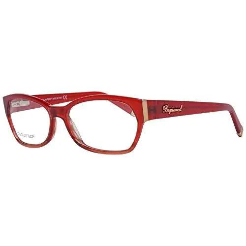 Produktbild: DSquared DQ5045 55068 Dsquared2 Brillengestelle Dq5045 068 55 Oval Brillengestelle 54, Rot