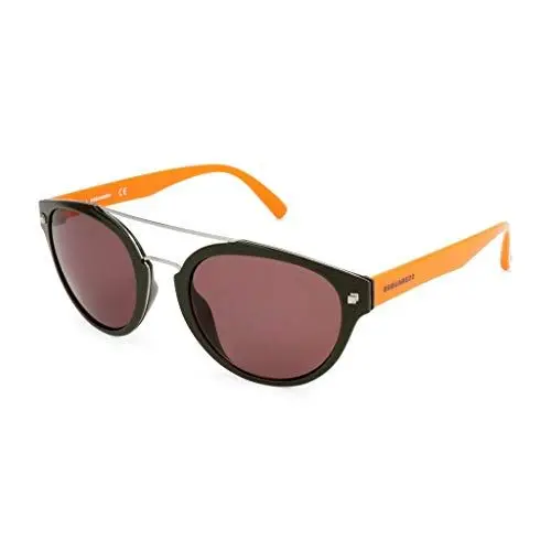 Produktbild: Dsquared DQ0255 96J -52 -21 -145 D Squared Sonnenbrille DQ0255 96J -52 -21 -145 Rund Sonnenbrille 52, Schwarz