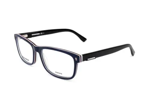 Produktbild: Dsquared Unisex D2 0009 Sunglasses, 0JU/17 Blue White, 56