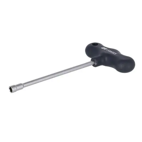 Produktbild: DT Swiss Unisex – Erwachsene Nippelspanner-2360000271 Nippelspanner, Schwarz, One Size