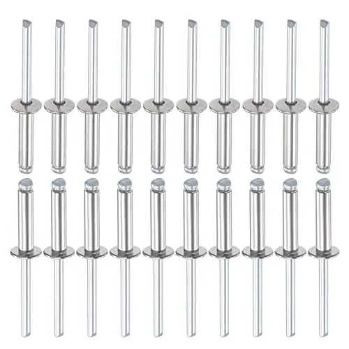 Produktbild: DTGN 5mm x 20mm (DxL) Blindnieten - 25Pack - Gut für Maschine Verbindung - 304 Edelstahl Kuppel Offenes Ende Niet