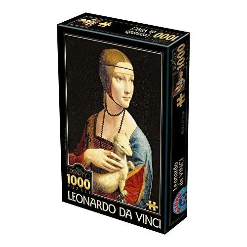 Produktbild: D-Toys Puzzle - Leonardo Da Vinci - Mona Lisa 1000 pieces