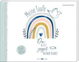 Produktbild: Du bist gesegnet, kleiner Schatz: Meine Taufe. Foto- und Erinnerungsbuch (Taufe 2022 - Regenbogen)