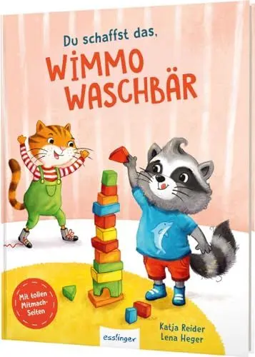 Produktbild: Du schaffst das, Wimmo Waschbär: Bildergeschichten zum Mitmachen