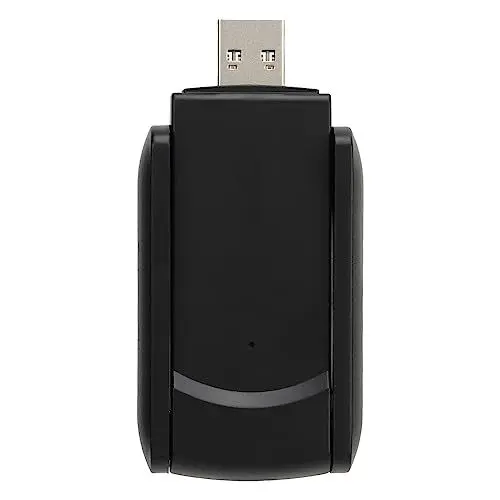 Produktbild: Dual Band USB 3.0 WiFi A 1300M Wirel-Karte für Gigabit-Verbindung Hz 5,8 GHz WiFi-Empfänger-Sender-USB-Karte für Schnellere Internetverbindung