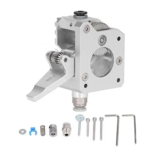 Produktbild: Dual Gear Extruder, Dual Gear Extruder, 3D-Drucker Dual Gear Extruder, Silver Metal Extruder MK8 3D-Druckerzubehör, 3D-Druckerzubehör (Rechte Hand)