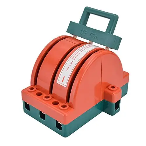Produktbild: Dual Power Trennschalter Rpshk11 Isolationsmesser Double Throw Bidirektionales Doppel 3P 63A Messer für Besteckmesser Elektromesser