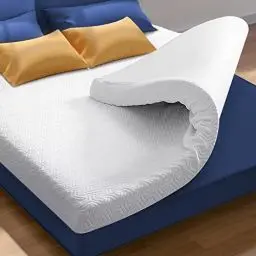 Produktbild: DUANDUAN Topper 140x200cm - 7.5cm Höhe Zwei Härtegrade H3&H2 Memory Foam Matratzen Topper - Öko-TEX® Zertifiziert Matratzentopper aus Gelschaum für Boxspringbett Wohnwagen Schlafsofa