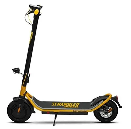 Produktbild: Ducati Scrambler Elektroscooter City Cross-E Yellow Germany Edition ABE/Tüv Zertifikat, Kickscooter, Elektromotor 350W, Einheitsgröße