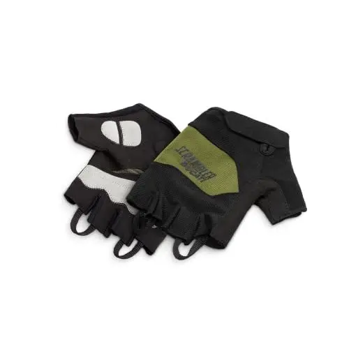 Produktbild: Ducati Scrambler Unisex – Erwachsene Gepolsterter Handschuhe, Schwarz/Grün, Einheitsgröße
