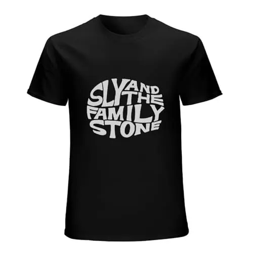 Produktbild: duche Men's SLY and The Family Stone T Shirt - T-Shirt - Funk Band - San Francisco Black XL