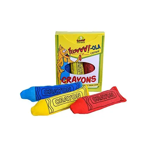 Produktbild: Duckyworld Yeoww-Ola Crayons (3 pcs) Katzenspielzeug mit Katzenminze, 400 g