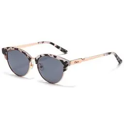 Produktbild: DUCO Damen Sonnenbrille Polarisiert Sonnenbrillen mit UV400 Schutz modisch Designer Sonnenbrille Großer Metall Rahmen DC1221