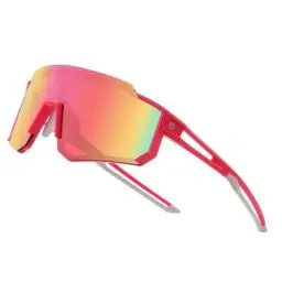 Produktbild: DUCO Polarisierte Jugend sport Radfahren Schatten Leichter Rahmen UV400 Kind Jungen Mädchen Baseball Sonnenbrille DK310 (Rosa Rahmen Revo Rosa Linse)