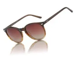 Produktbild: DUCO Retro Polarisierte Damen Sonnenbrille Vintage UV400 Schutz Sonnenbrillen Leichtgewicht Acetat Rahmen 1230 (Gradient Braun Rahmen Braun Linse)