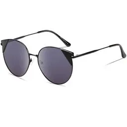 Produktbild: DUCO Vintage Katzenauge Polarisierte Retro Sonnenbrille für Frauen UV-Schutz W018 (Schwarz)
