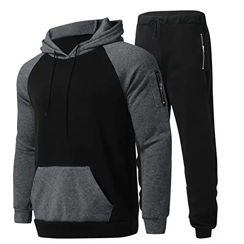 Produktbild: DUHGBNE Poloshirt Sale Jogginganzug Herren Tracksuit 2 Piece Sweatshirt Sporthose Jogginganzug Herren Hoodie MäNner Sportanzug Tracksuit Salewa Tshirt Herren