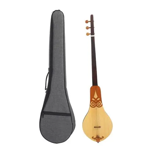 Produktbild: Dulcimer-Gitarre, 3-saifiges Dulcimer-Musik Instrument Diatonisches Instrument Akustische Leistung für die Praxis