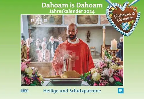Produktbild: DUMONT Dahoam is Dahoam Broschürenkalender 2024, im Format 42 x 29 cm Monatskalender mit Bildern aus der beliebten TV Serie, Fankalender