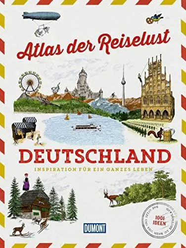 Produktbild: DUMONT Bildband Atlas der Reiselust Deutschland: Inspiration für ein ganzes Leben