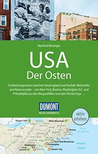 Produktbild: DUMONT Reise-Handbuch Reiseführer USA, Der Osten: mit Extra-Reisekarte