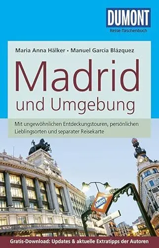 Produktbild: DuMont Reise-Taschenbuch Reiseführer Madrid und Umgebung: mit Online Updates als Gratis-Download